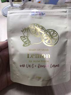 Manfaat masker camille lemon
