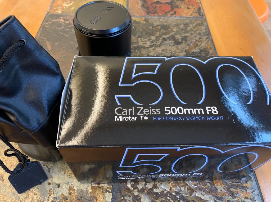 Carl Zeiss 500mm F8 Mirotar* for Contax/ Yashica Mount 波波鏡