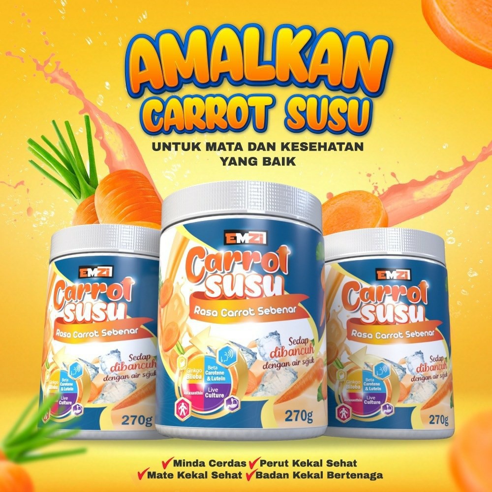 Carrot Susu, Food & Drinks, Beverages on Carousell