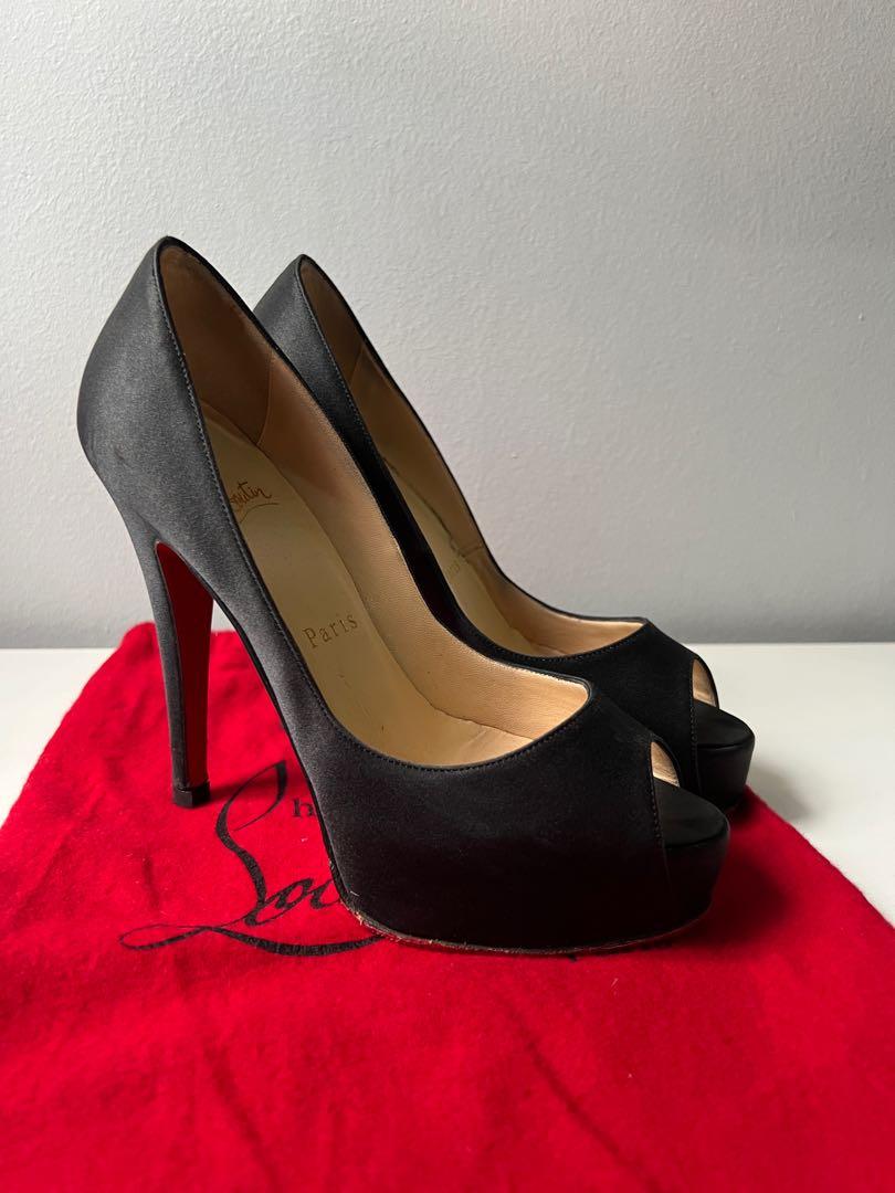 Christian louboutin hotsell peep toe