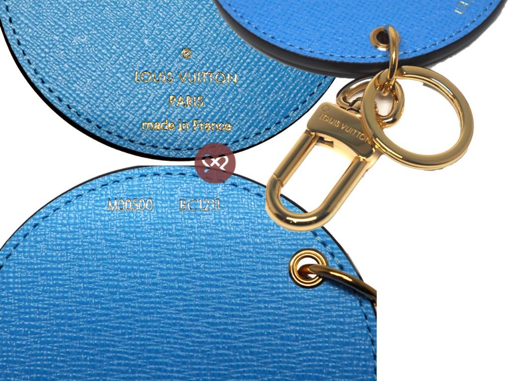 Louis Vuitton Round Illustre Bag Charm and Key Holder Metallic Monogram  Eclipse Rainbow