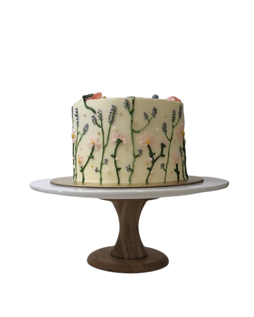 Jungle cake hand painted - Decorated Cake by Felis - CakesDecor