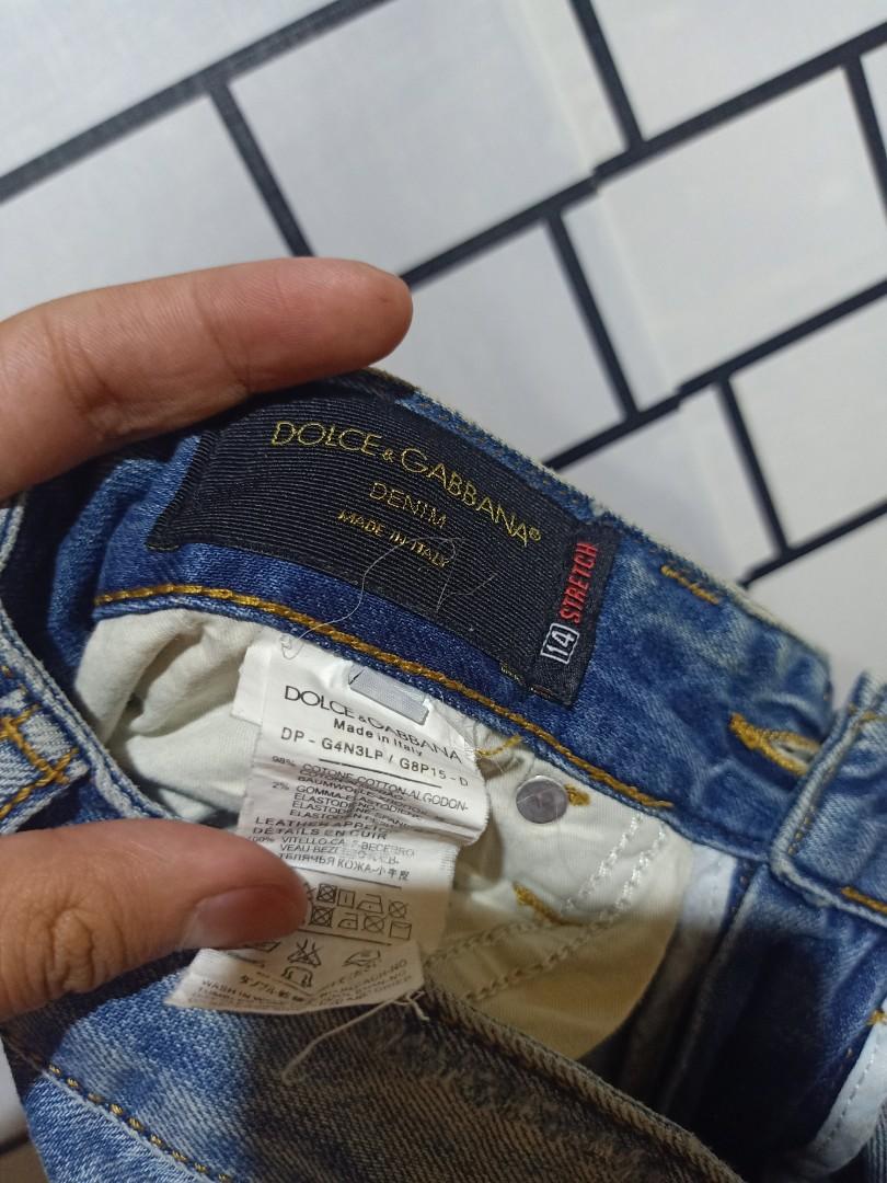 Dolce & Gabbana Monogram Jeans