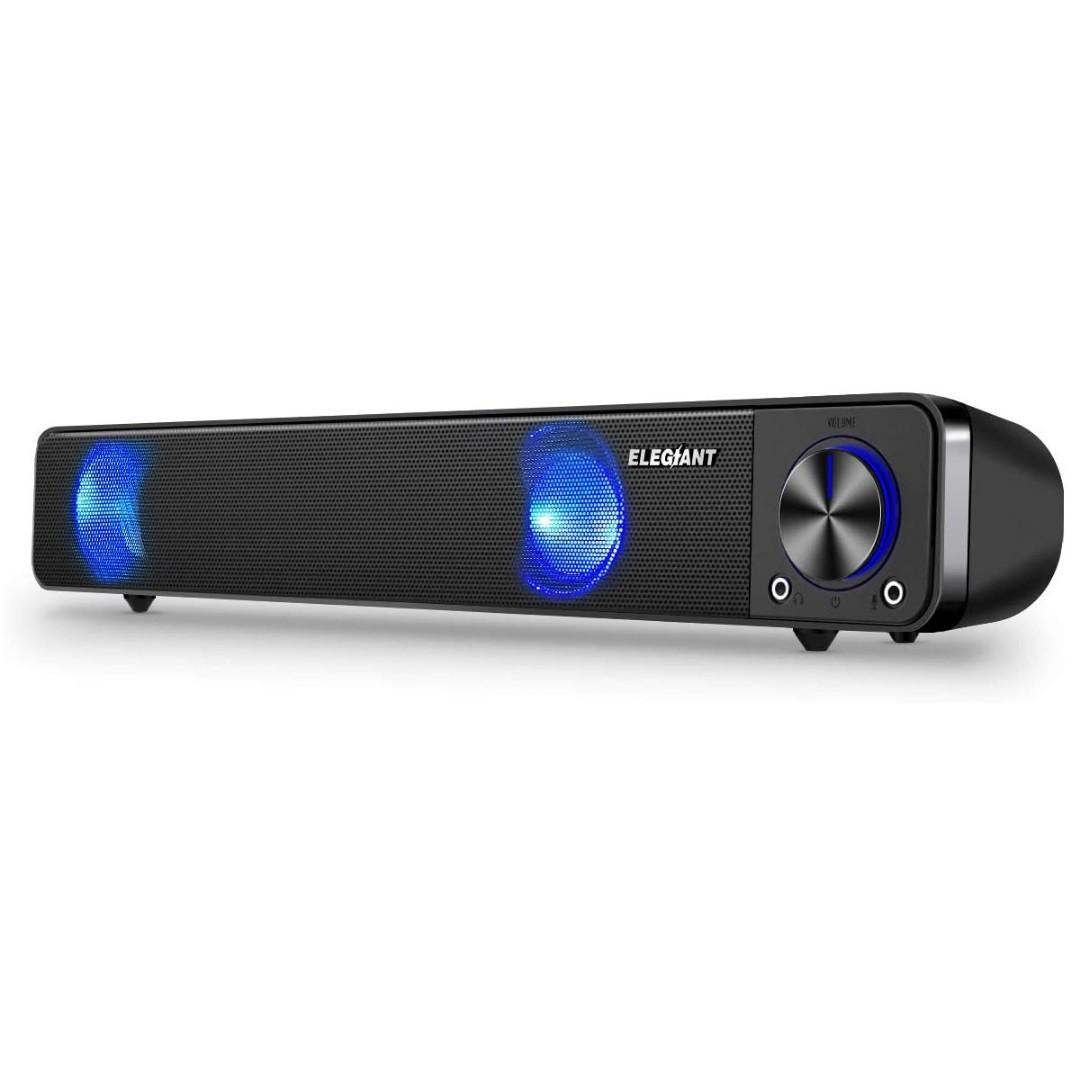 Mini Soundbar Wired Computer Speaker 