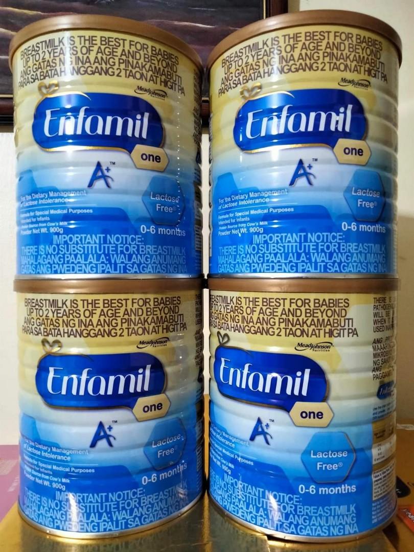 Enfamil One 0 6months Lactose free 900g Babies Kids Nursing