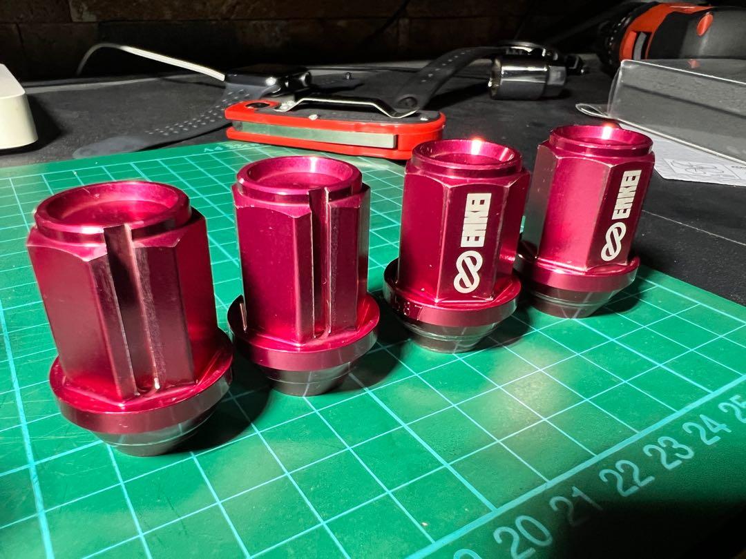 Enkei Duralumin Wheel Lock & Nut, Car Accessories, Tyres & Rims on