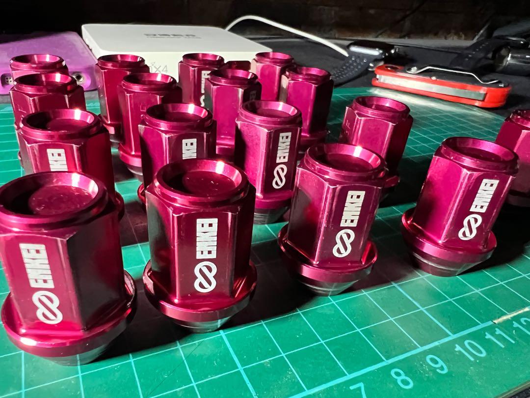 Enkei Duralumin Wheel Lock & Nut, Car Accessories, Tyres & Rims on