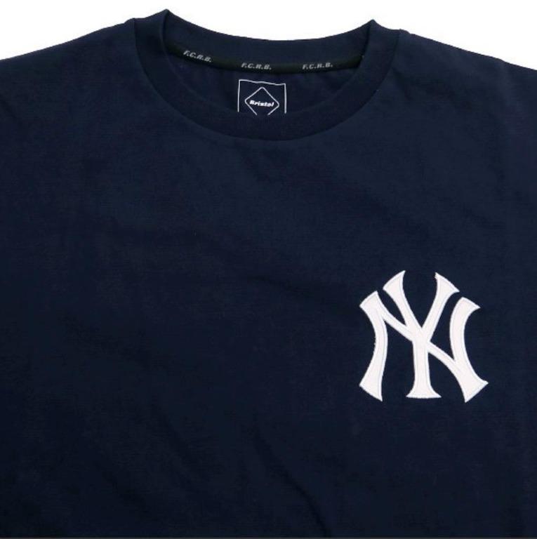 新作揃え yankees york new FCRB Tee bristol M Tシャツ/カットソー(半袖/袖なし)