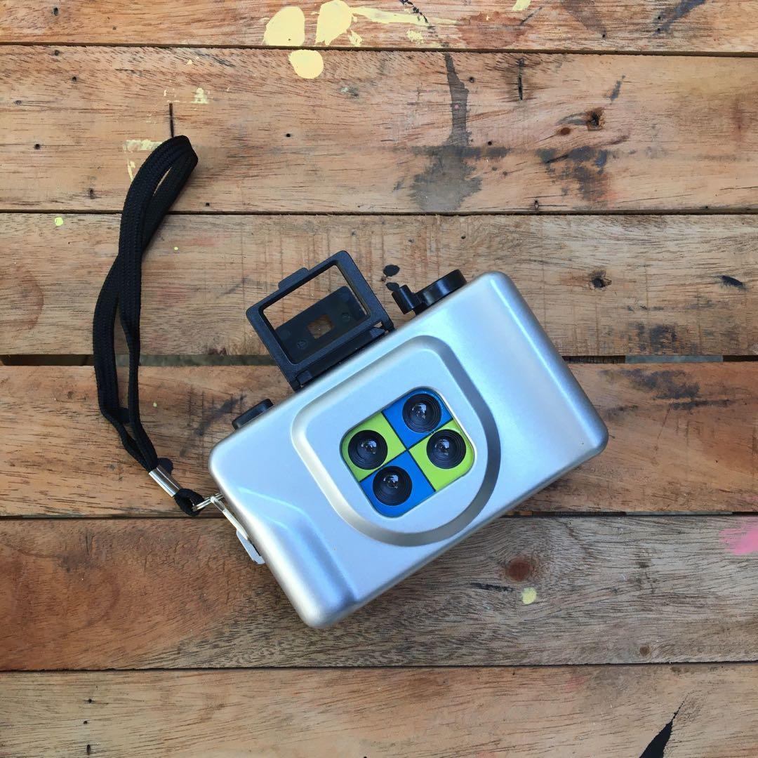 4 lens analog camera