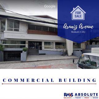 FOR LEASE: Prime Location Commercial Building in Arnaiz Avenue, Makati City