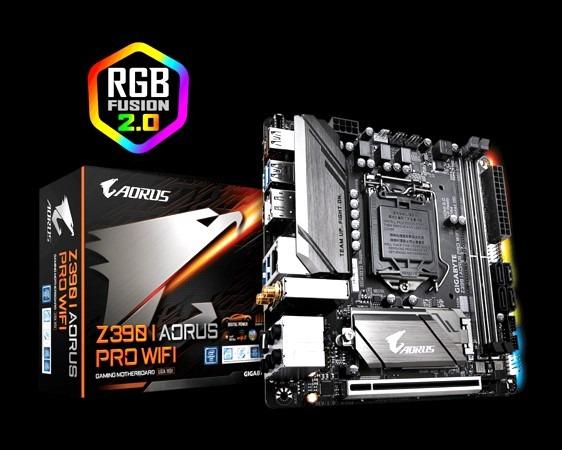 Gigabyte Z390 I AORUS PRO WIFI Look at the description first before you ask
