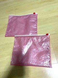 Glossier Large Pink Pouch
