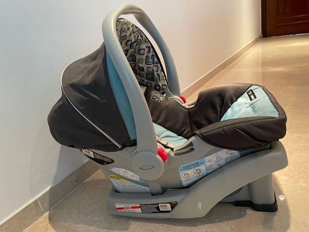 Graco click connect outlet car seat snugride 30
