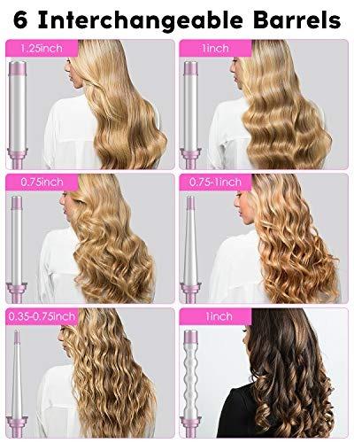 Curling iron with detachable barrels cheap