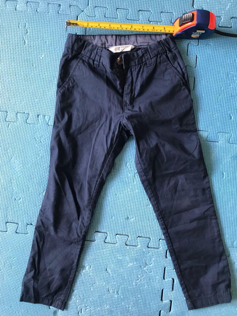 H\u0026M navy blue slacks, Babies \u0026 Kids 