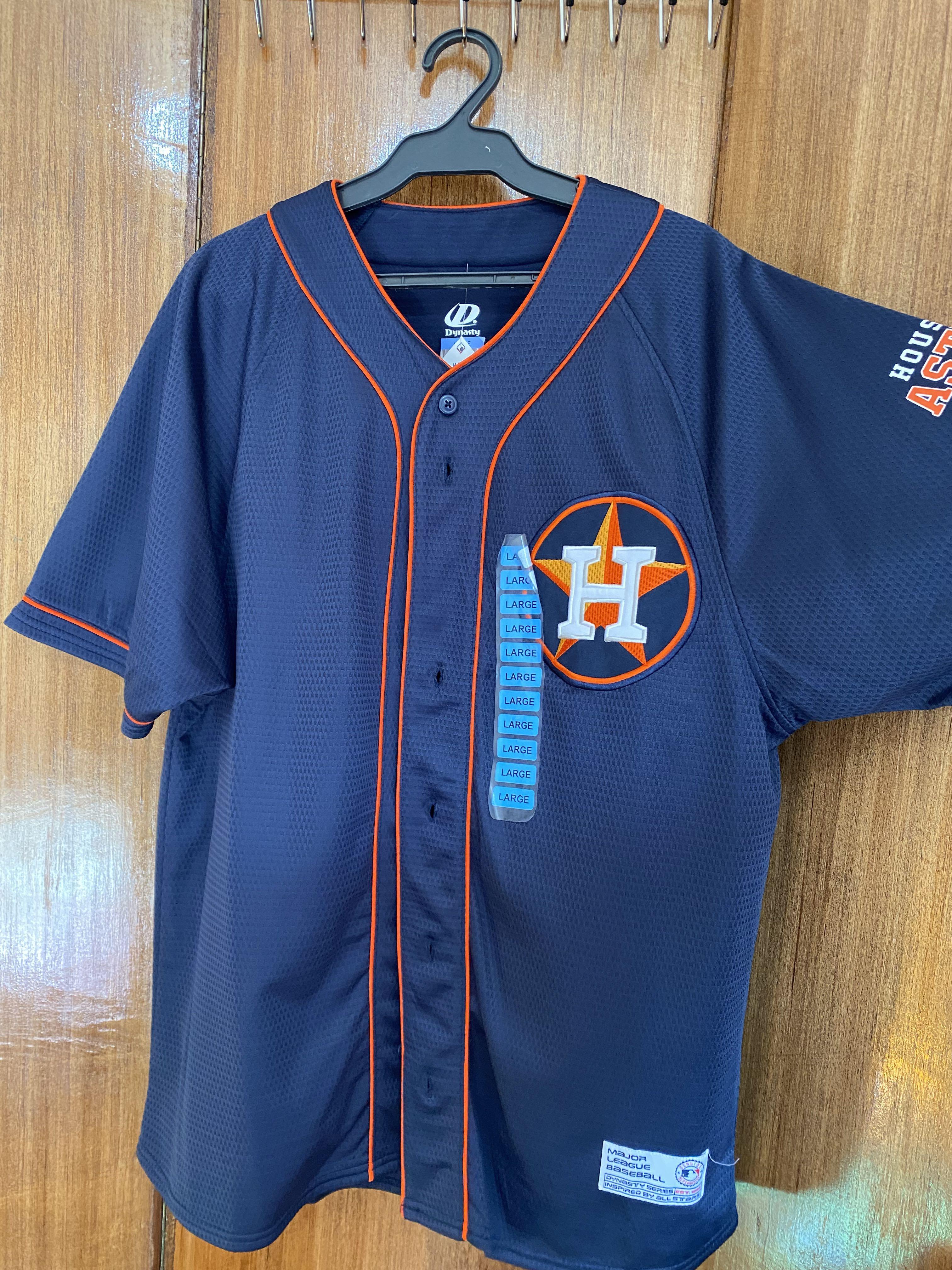 Houston Astros Jersey, Men's Fashion, Coats, Jackets and Outerwear on