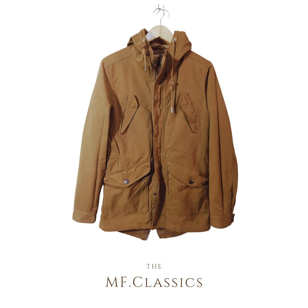 Jeanswest Premium Overcoat Brown 30 L 22 W Men s Fashion