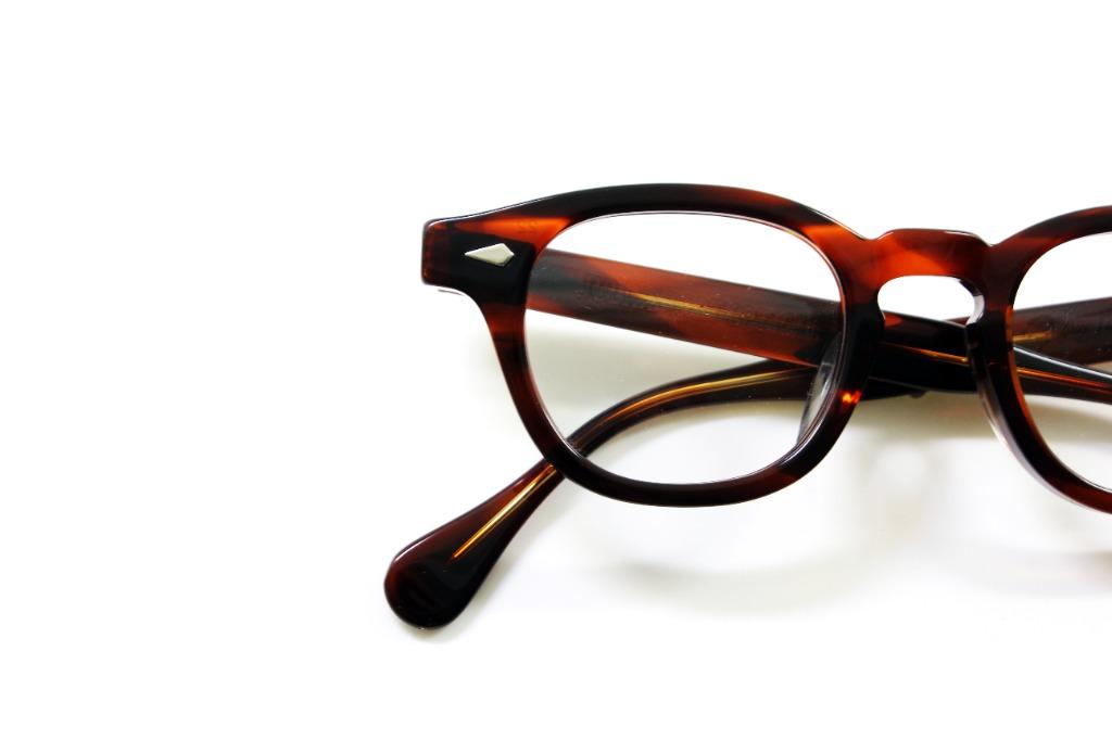 JULIUS TART OPTICAL, AR , COLOR: DEMI AMBER , SIZE: 44/46/48, 男裝