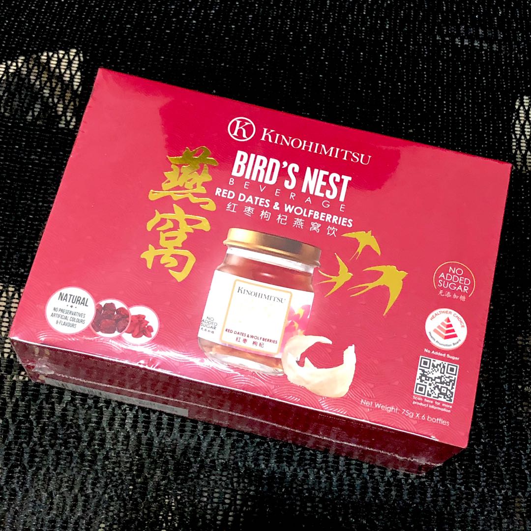 Kinohimitsu Birds Nest Red Dates and Wolfberries, Food & Drinks