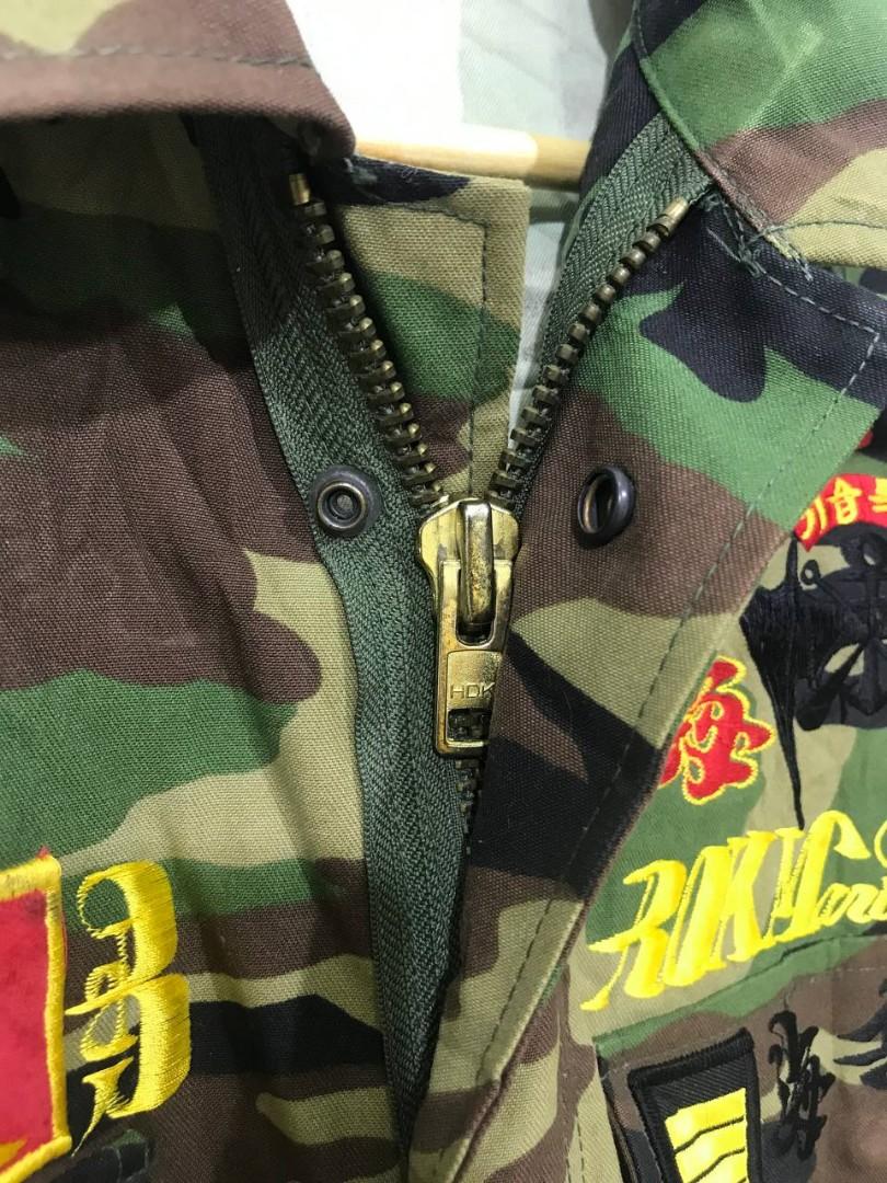 Korea Army Jacket, Men's Fashion, Coats, Jackets and Outerwear on Carousell
