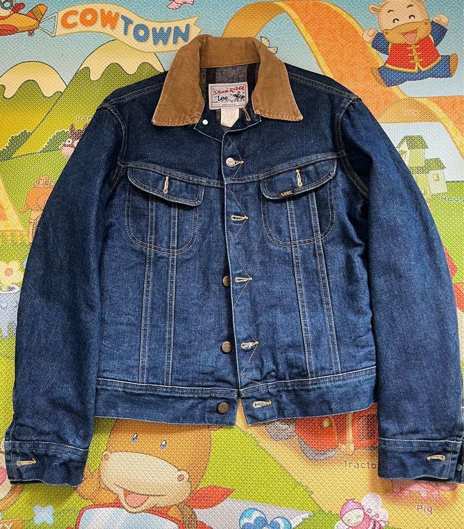 Vintage lee storm rider denim jacket outlet