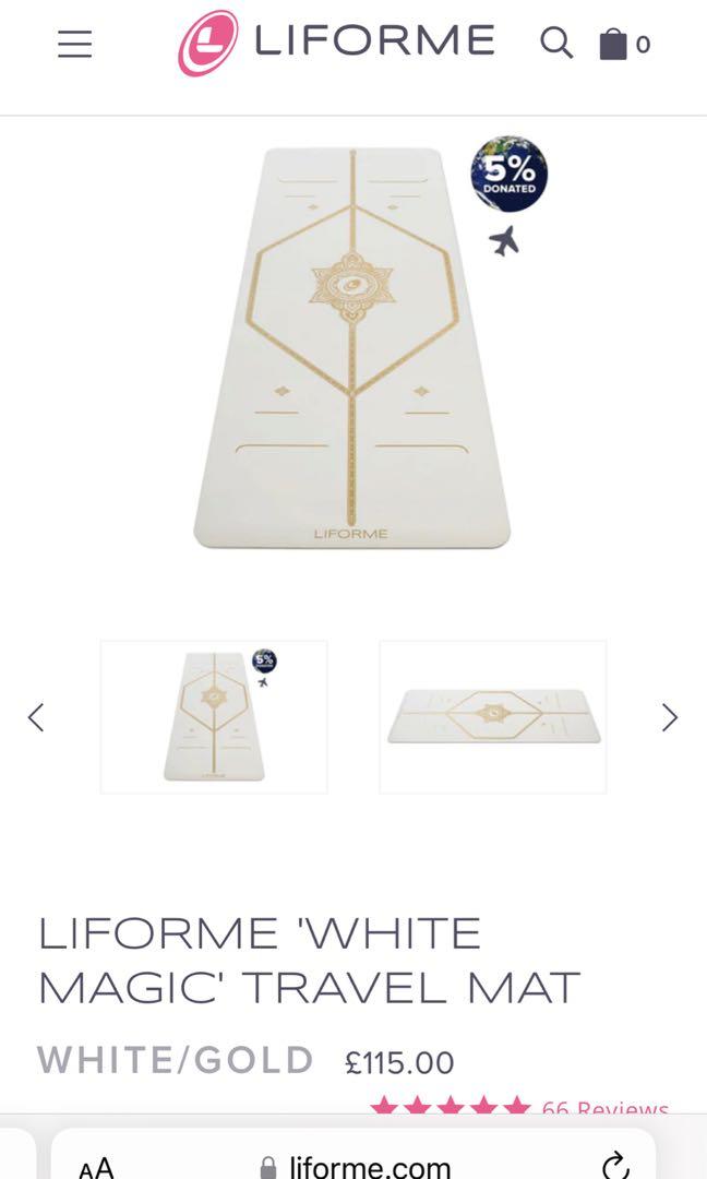 Liforme Yoga Mat - White Magic