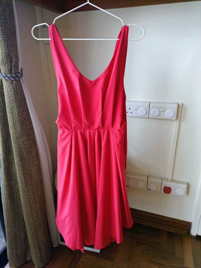 Louche red dress low back size 10 Women s Fashion Dresses