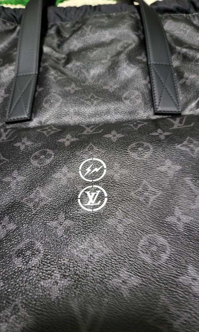 Super Rare LV X Fragment Cabas Light Noir Bag