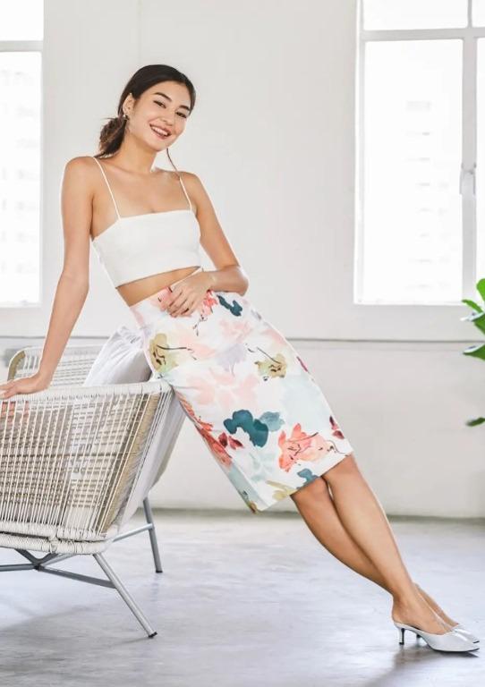 Floral hotsell dance skirt