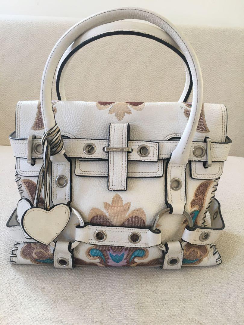 Luella by Mulberry Gisele Limited Edition Leather Western Embroidered Bag
