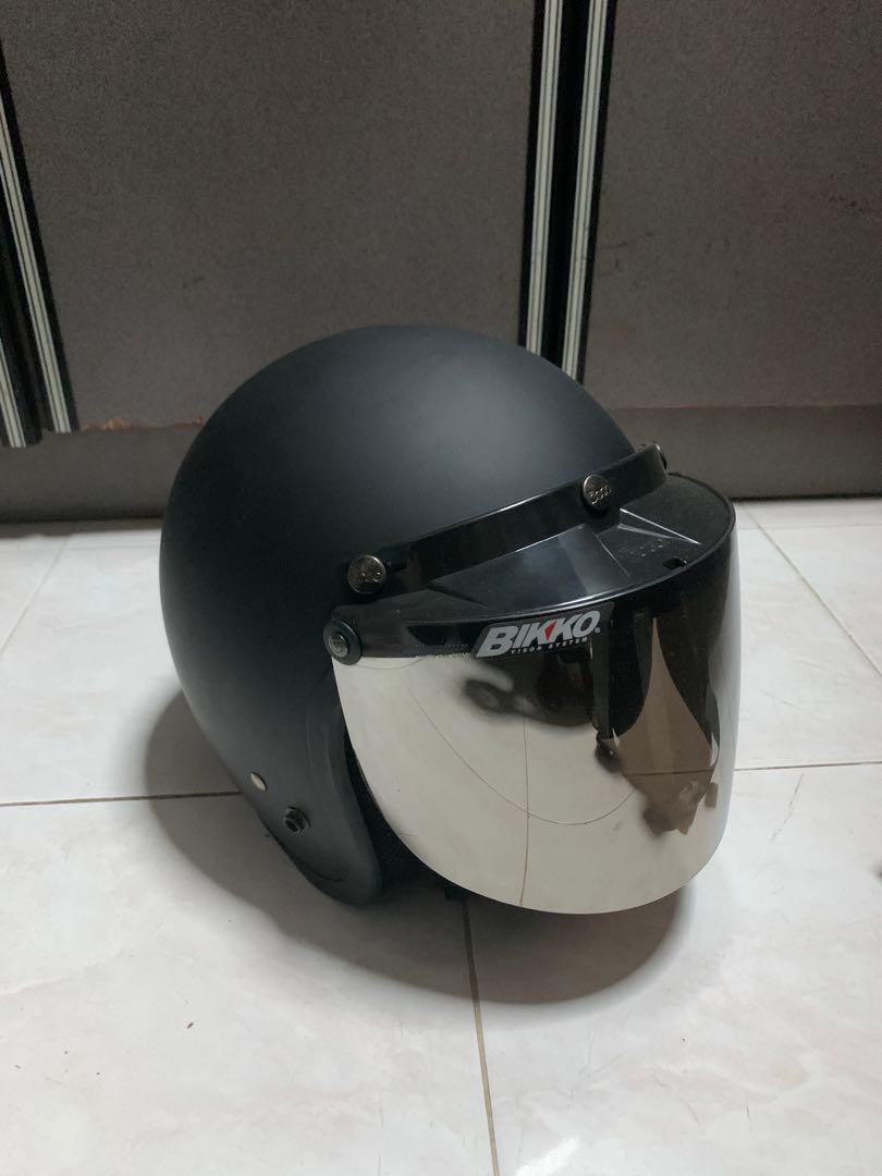 Magnum helmet with Bikko visor, Auto 