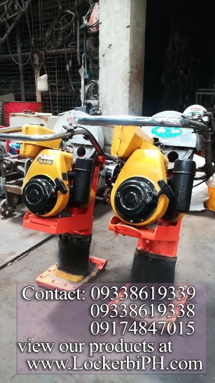 Meiwa Tamper Tamping Rammer Robin EC10 Engine From Japan