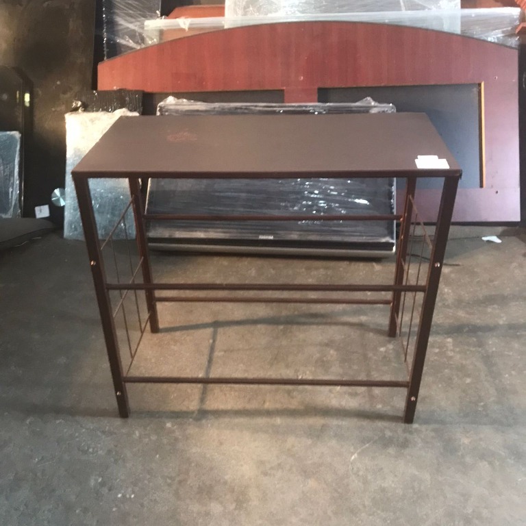 Metal Rack Table / Meja Rak Logam, Furniture & Home Living, Furniture ...