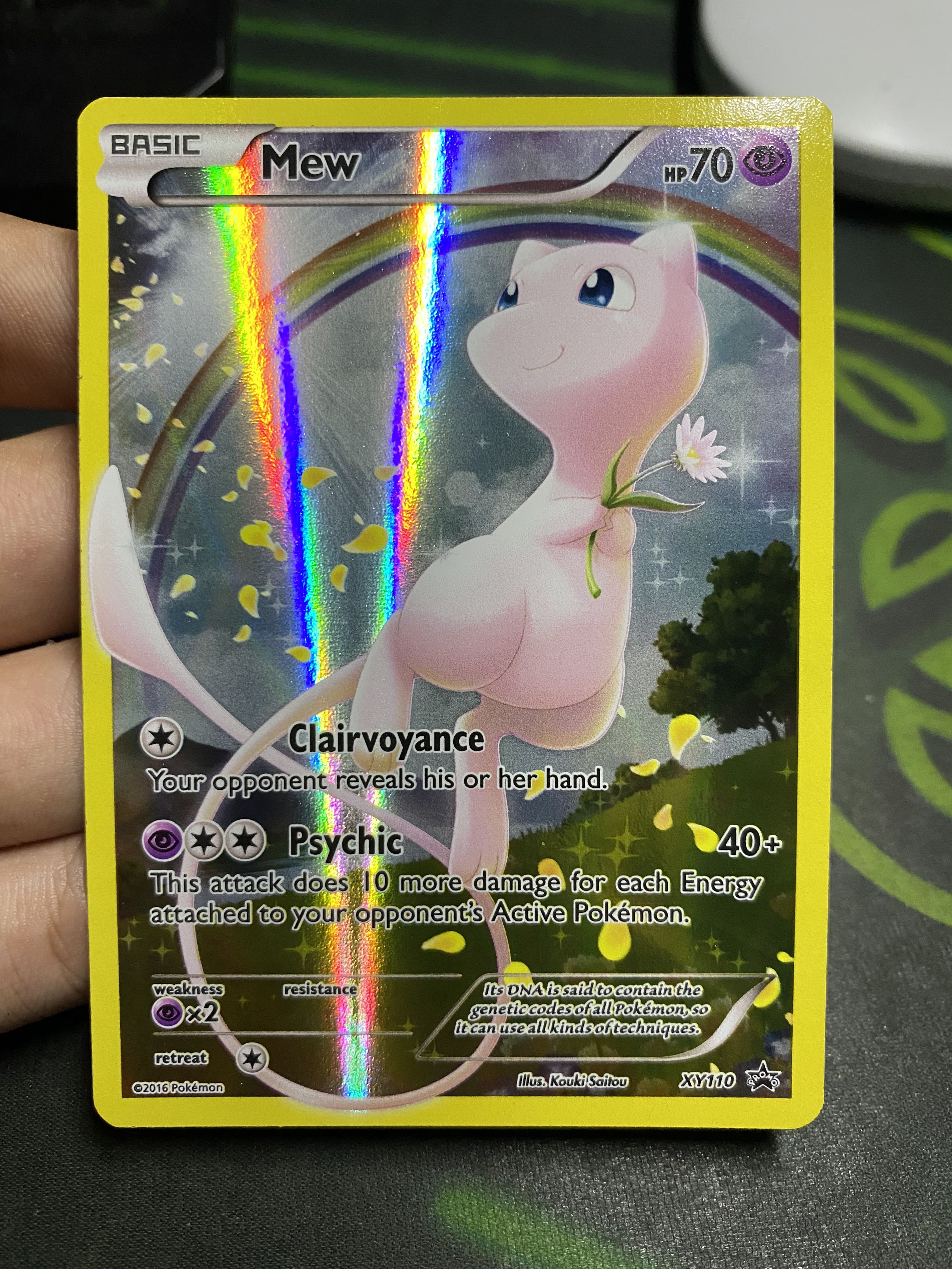 POKÉMON TCG MEW XY Mythical Pokémon Collection XY110 Holo Promo 2016 - Foto 6