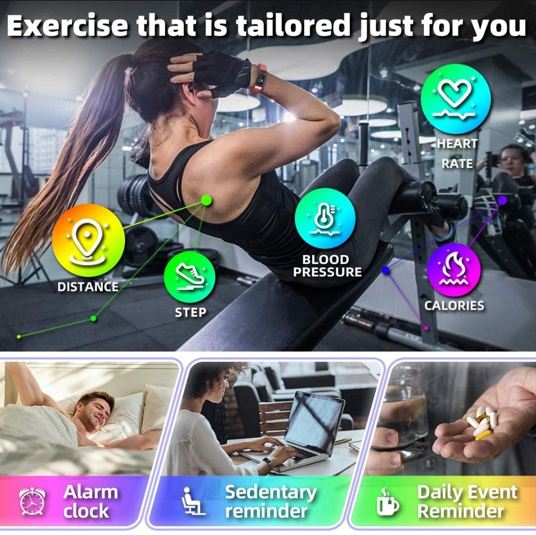 Mgaolo fitness tracker online blood pressure