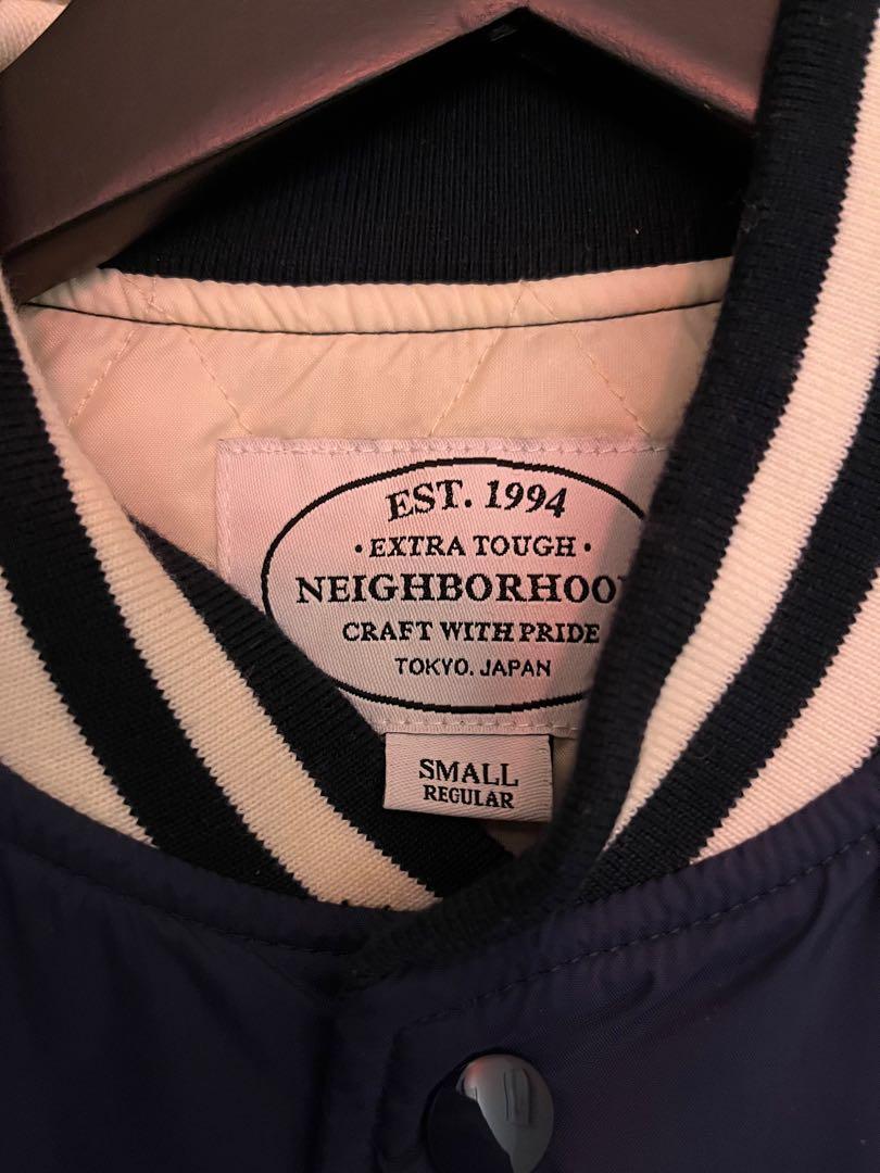 Neighborhood baseball jacket, 男裝, 外套及戶外衣服- Carousell