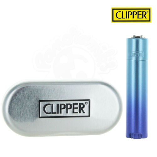 New Clipper Lighter With Gift Box ( Blue Gradient ), Hobbies & Toys