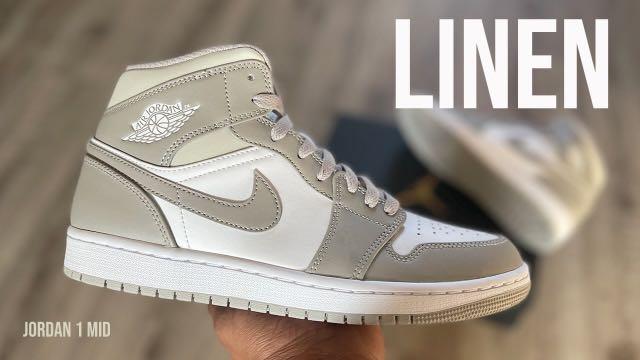 Air jordan 1 linen new arrivals