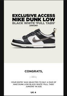 Nike Dunk Low GS Dark Chlorophyll, Women's Fashion, Footwear, Sneakers on Carousell