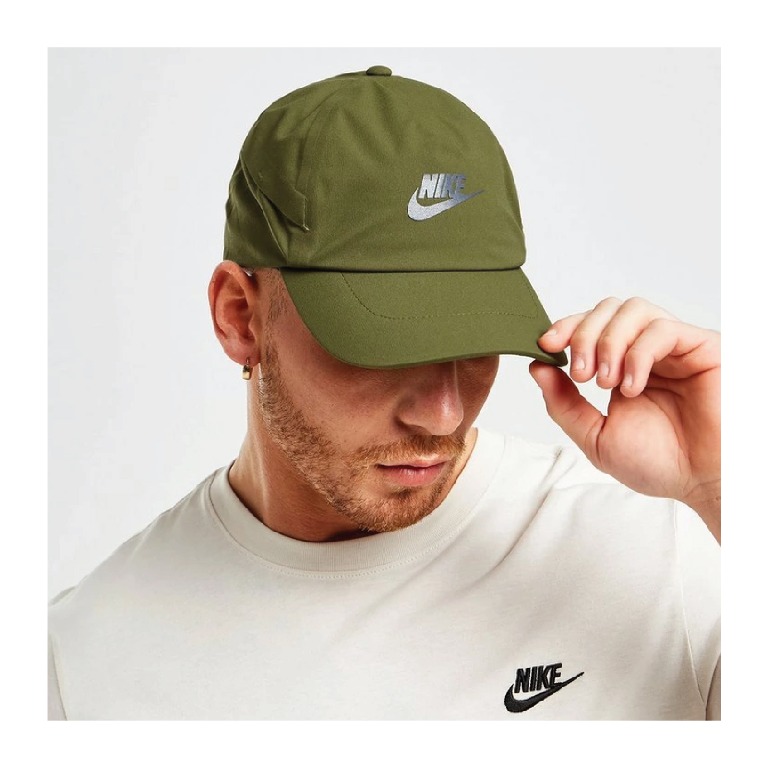 Nike Sportswear Heritage 86 Futura Cap Olive Men s Fashion