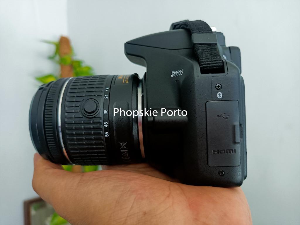 Nikon D3500 DSLR with kit lens 24.2 megapixel bluetooth, Photography