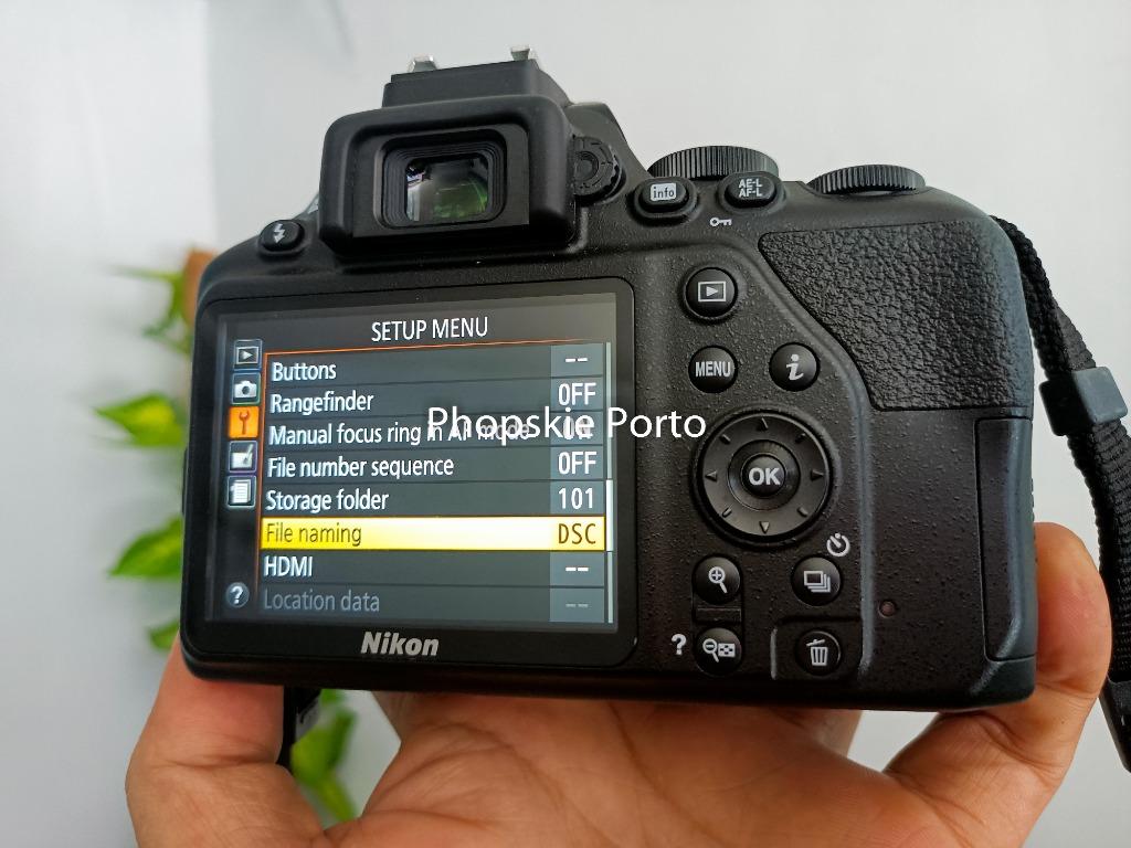 Nikon D3500 DSLR with kit lens 24.2 megapixel bluetooth, Photography