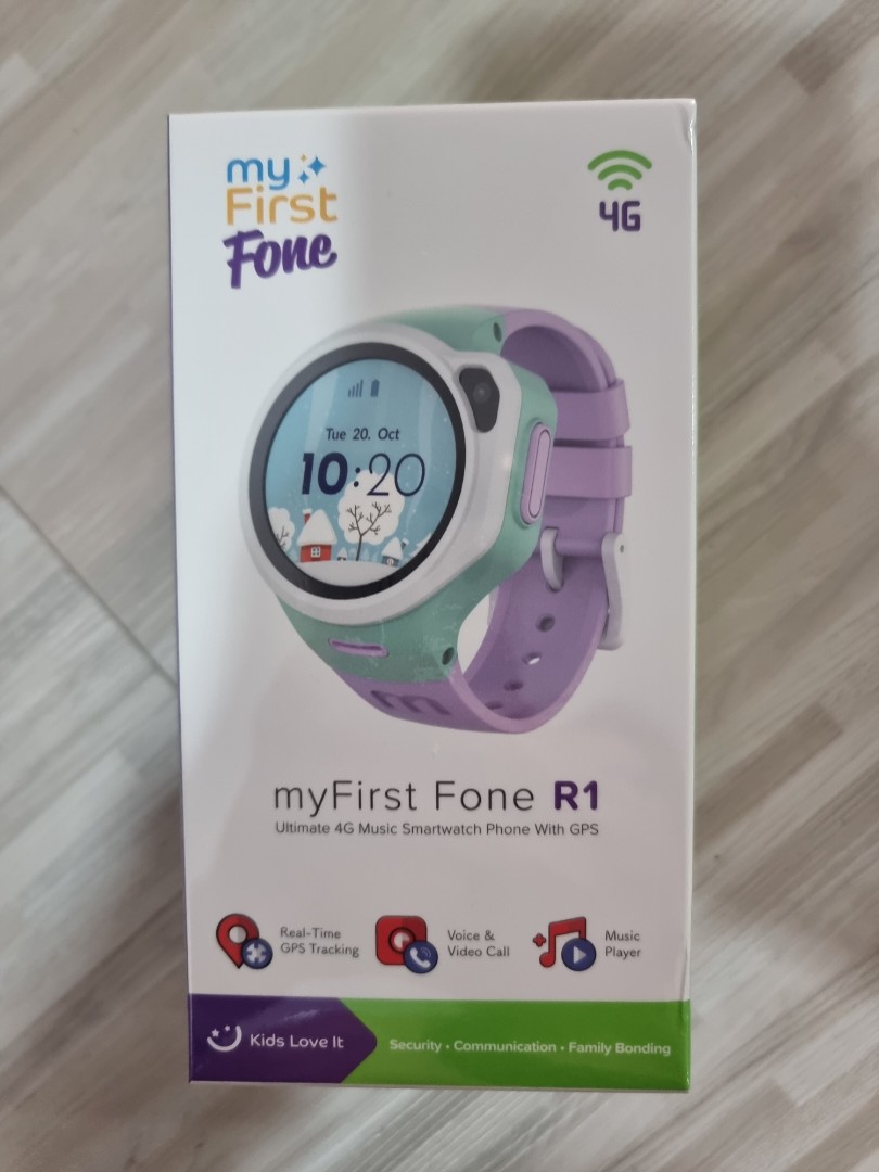 Oaxis myFirst Fone S1 (WatchPhone), Mobile Phones & Gadgets, Wearables &  Smart Watches on Carousell
