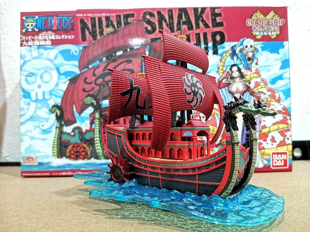 One Piece : la maquette du bateau Nine Snake de Boa Hancock est magnifique