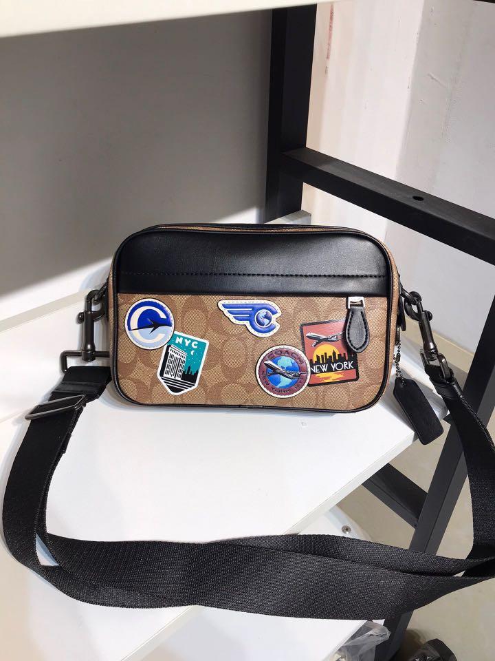 Sling bag coach men online