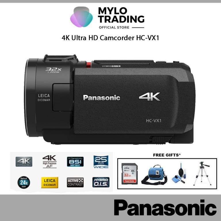 Panasonic HC-VX1 / VX1 4K HD Camcorder, Photography, Video Cameras on ...