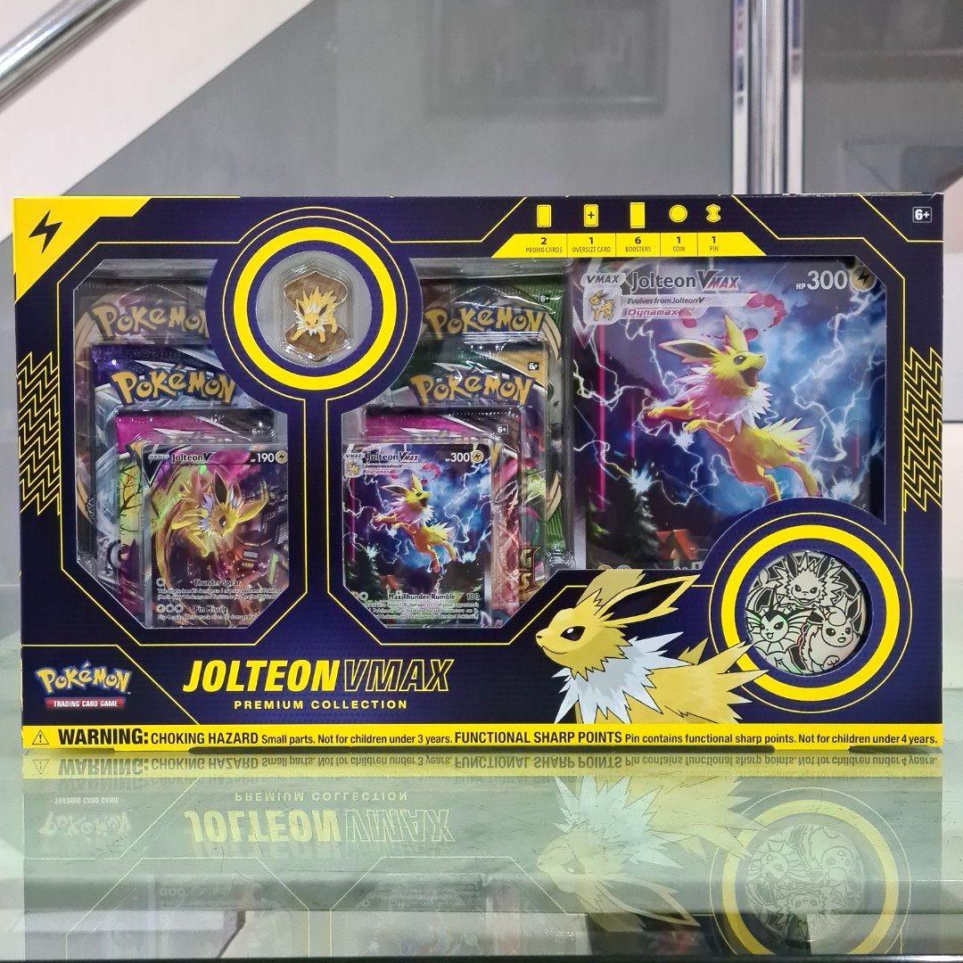 Pokemon Eevee Evolutions Vaporeon VMAX Premium Collection (6 Booster Packs,  Promo Card, Oversized Card, Coin, Pin & More) 