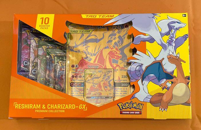 Box Pokémon Reshiram e Charizard GX Aliados! (Unboxing) 