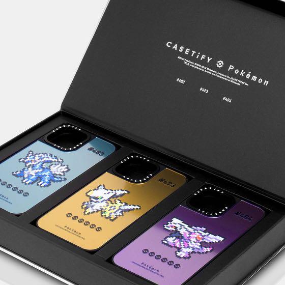 Pokemon x Casetify Pixel Art Premium Box 神獸iphone 13 and 13 pro 