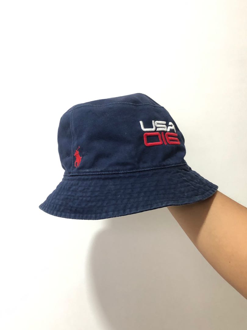 Polo Ralph Lauren Olympics Bucket Hat, Men's Fashion, Watches